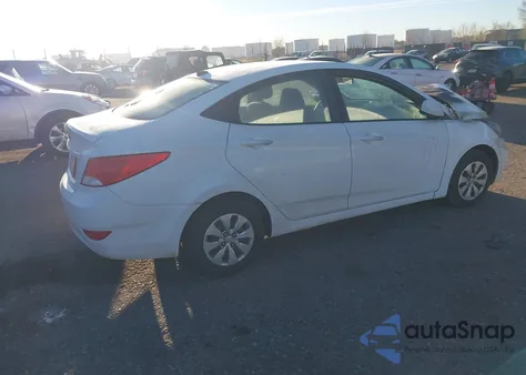 2017 Hyundai Accent Se z USA, uszkodzony, nr VIN KMHCT4AEXHU202317